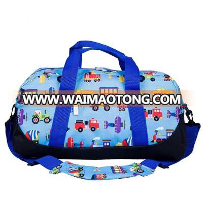 child Duffel Bag Features Moisture-Resistant Lining and Padded Shoulder Strap kids luggage bag for travel  Sports Practice